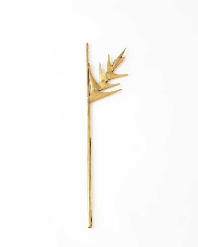 Brass Heliconia Stem